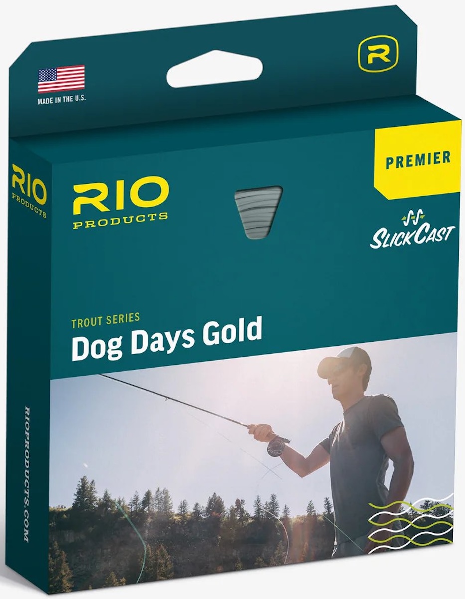 Premier Dog Days RIO Gold Trout Fliegenschnur für heiße Tage
