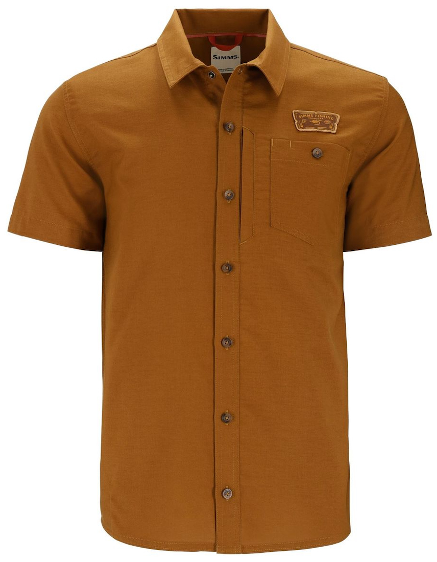 Simms Shop Shirt Kurzarm Hemd Cobia