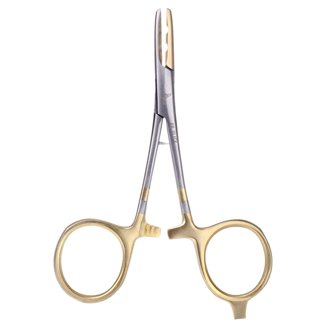 Dr. Slick Split Shot Clamp 5" Zange gold