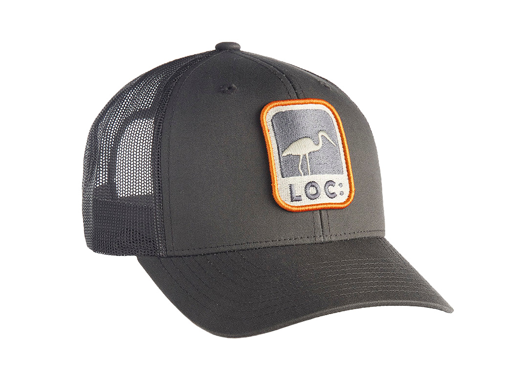 LOC Patch Retro Trucker Cap dark grey