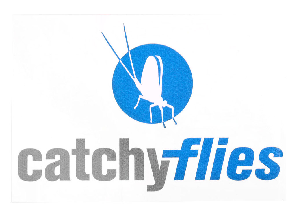 Catchy Flies Sticker