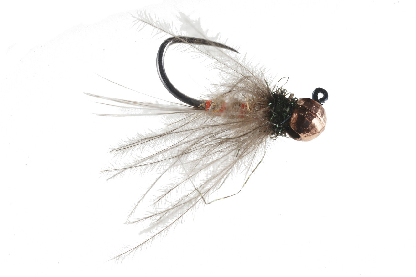 Soldarini Tungsten Jig Nymphe - CDC Red Rib Killer