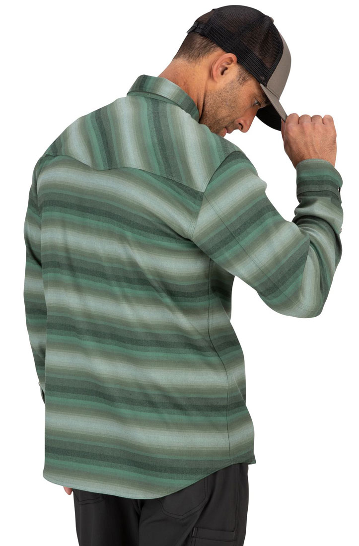 Simms_Gallatin_Flannel_Shirt_Langarmhemd_moss_stripe_5