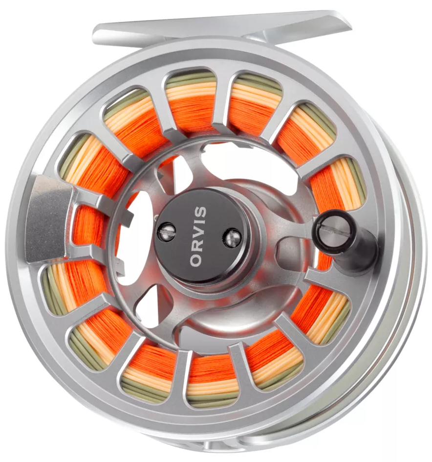 Orvis Hydros Fliegenrolle silber
