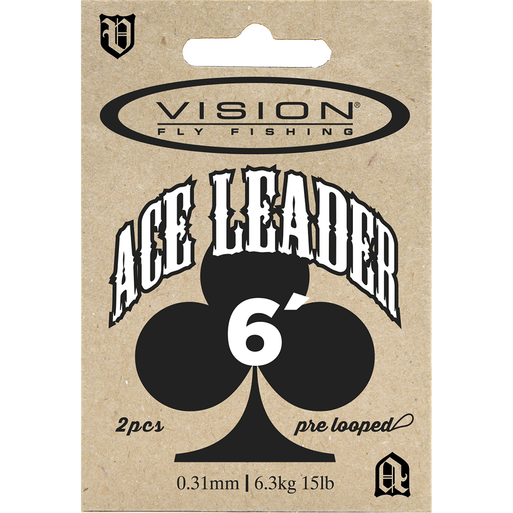 P-19411_Vision_ACE_Leader_Vorfach_6ft_Set Vision ACE Leader Vorfach 6 ft 2er Set