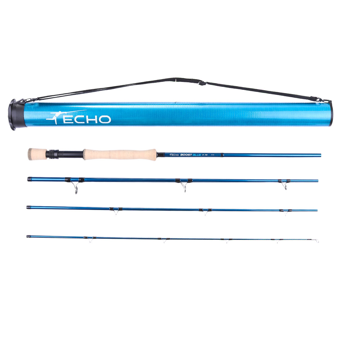 P-17195_Echo-Boost-Blue-Saltwater-Einhand-Fliegenrute Echo Boost Blue Saltwater Einhand Fliegenrute