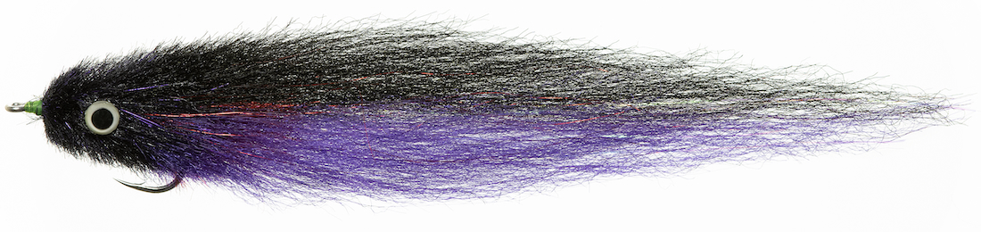 Enrico Puglisi PIKE & OFFSHORE STREAMER - BLACK / PURPLE - #4/0