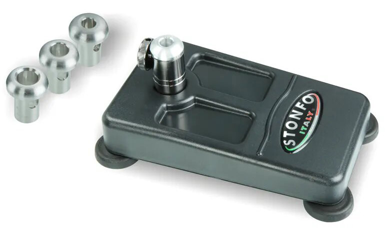 Stonfo 484 Bodenplatte für Bindestöcke universal passend Pedestal Base Plate