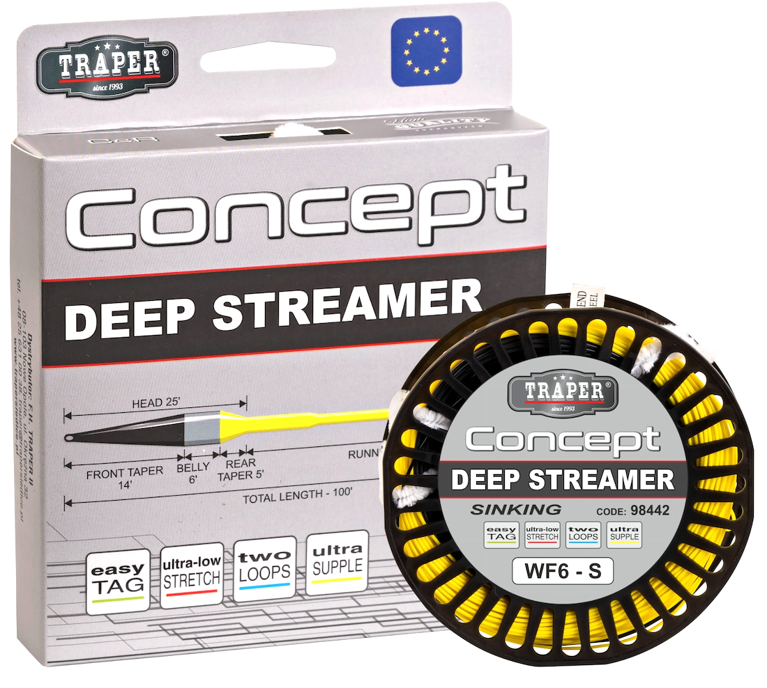 Traper Concept Deep Streamer 14ft Sink Tip Fliegenschnur