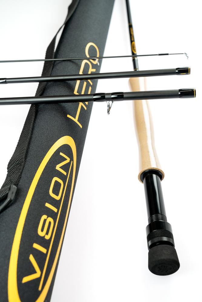 Vision Black Hero Coast special Edition Fliegenrute  # 7 - 9 ft