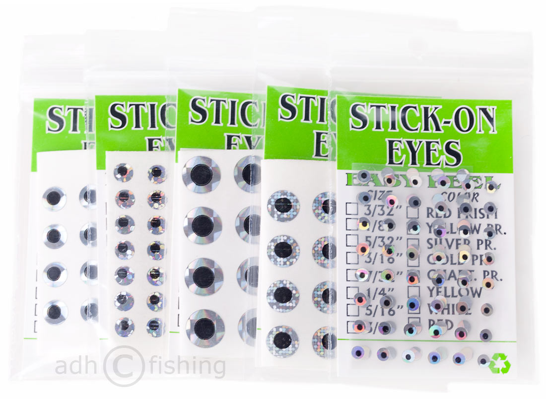 Wapsi Flat Stick on Eyes holographic