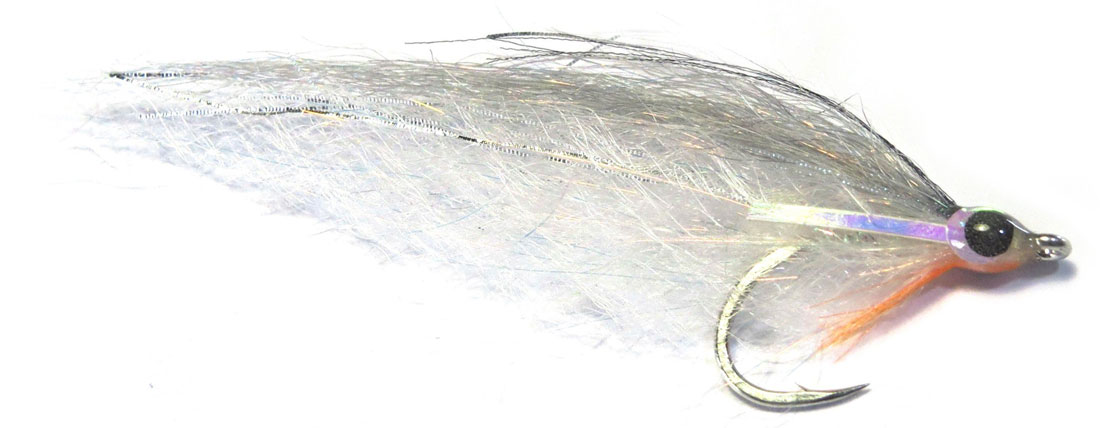 Fishient H2O Salzwasserfliege - Deadly Deceiver grey & white