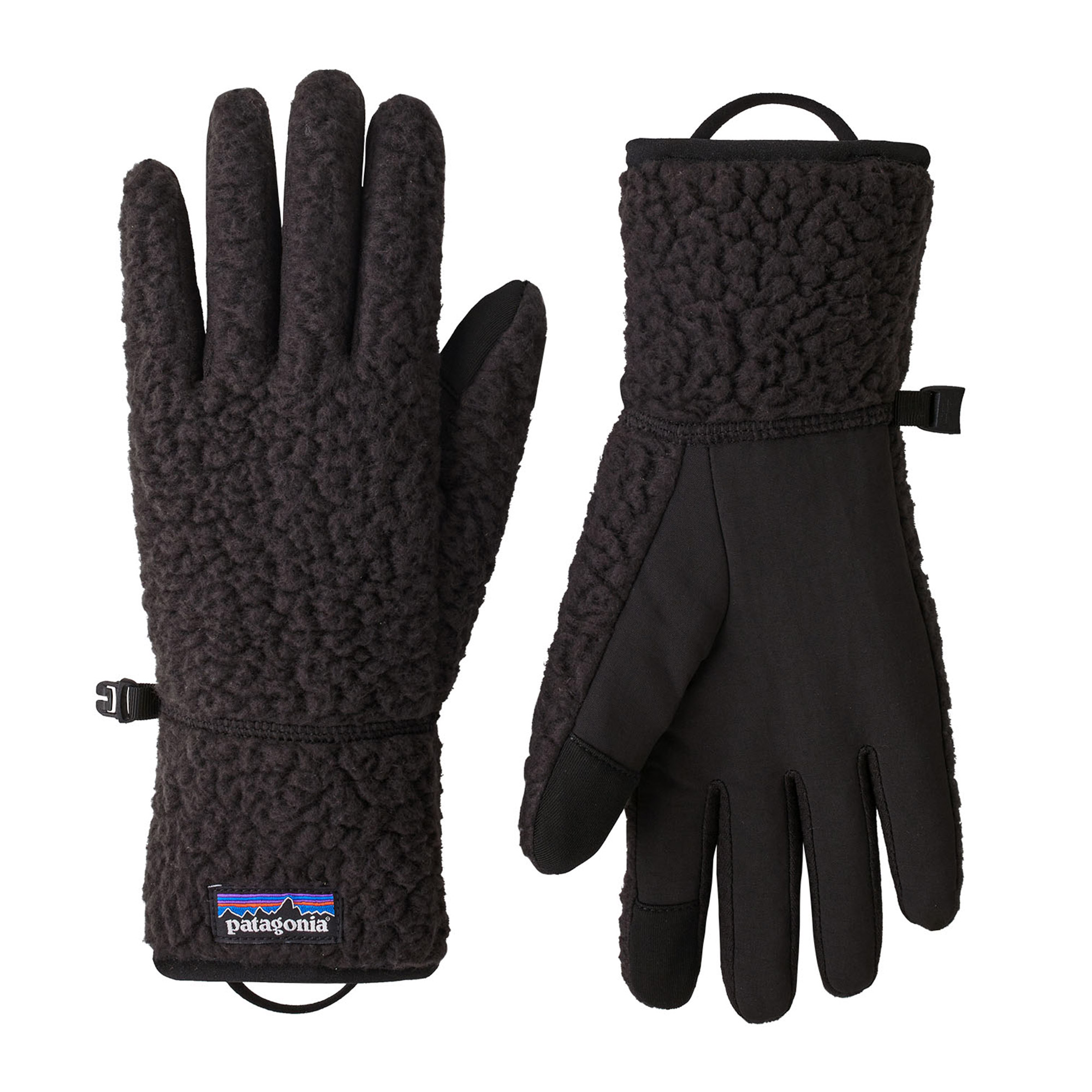 Patagonia Retro Pile Gloves Handschuhe BLK