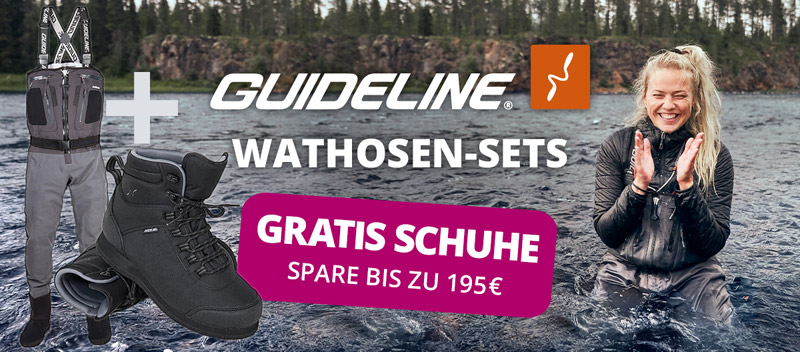 Guideline Wathosen-Sets: Gratis Schuhe