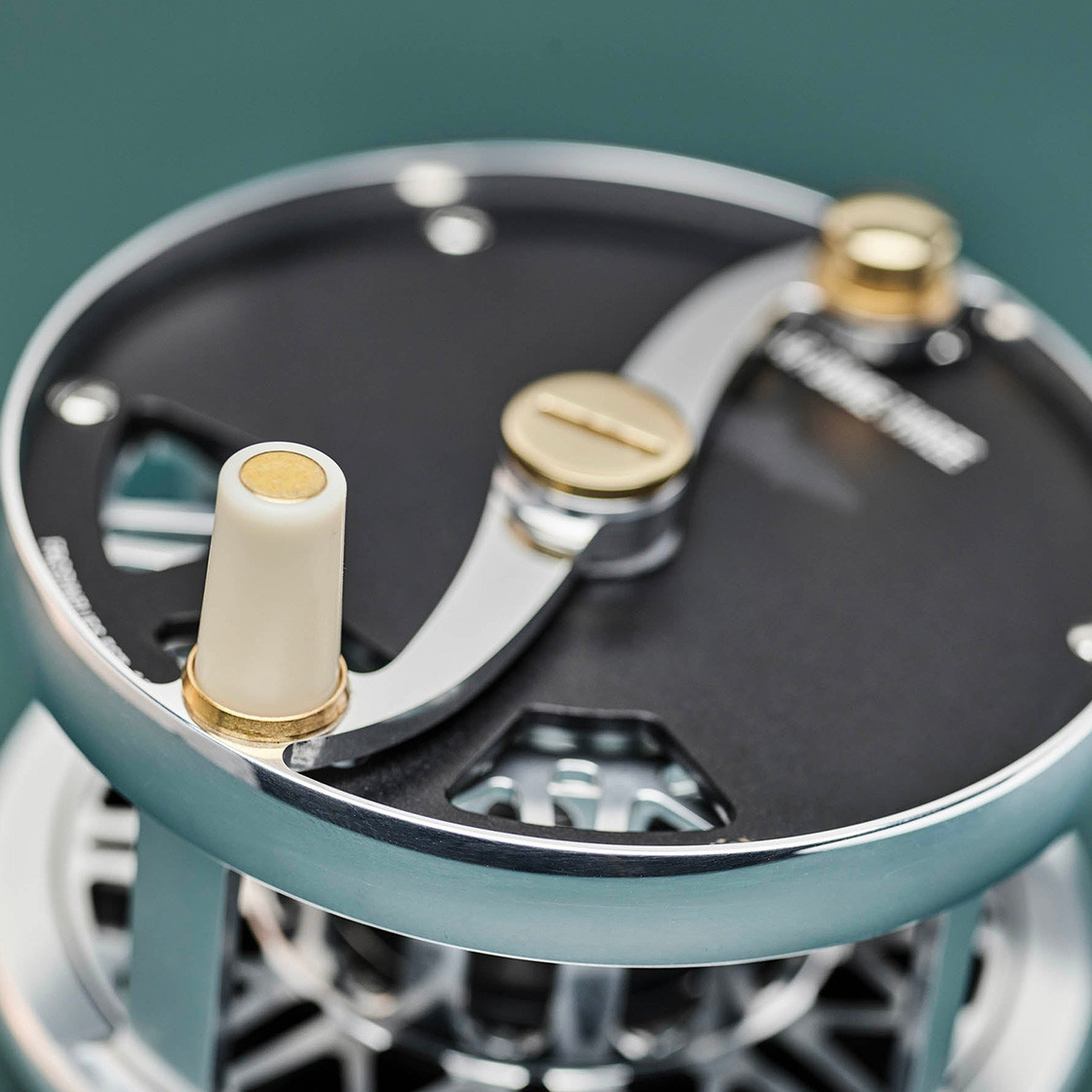 Frodin_Salar_Duke_Reel_Fliegenrolle_5 Beispiel (Farbe: matte black)