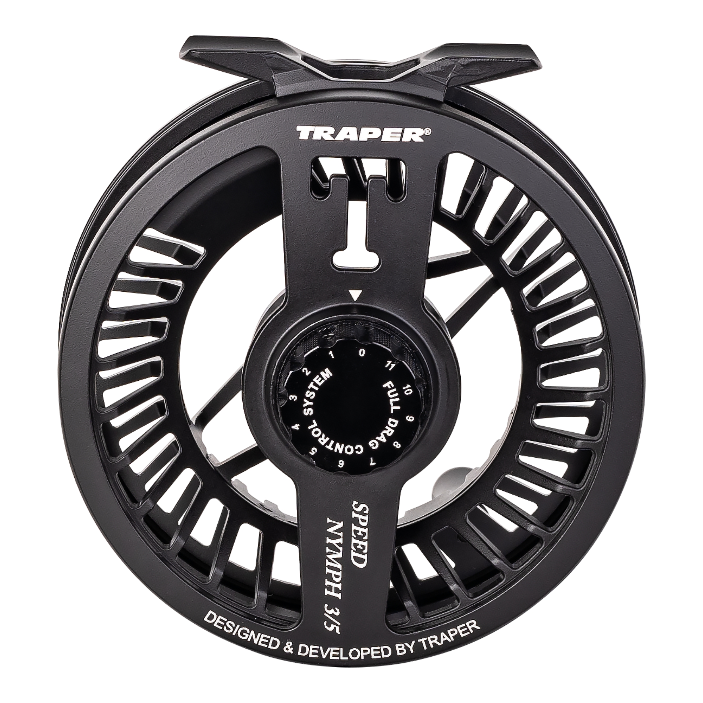 Traper Speed Nymph Fullframe # 3 - 5 Fliegenrolle Black Traper Speed Nymph Fullframe # 3 - 5 Fliegenrolle Black