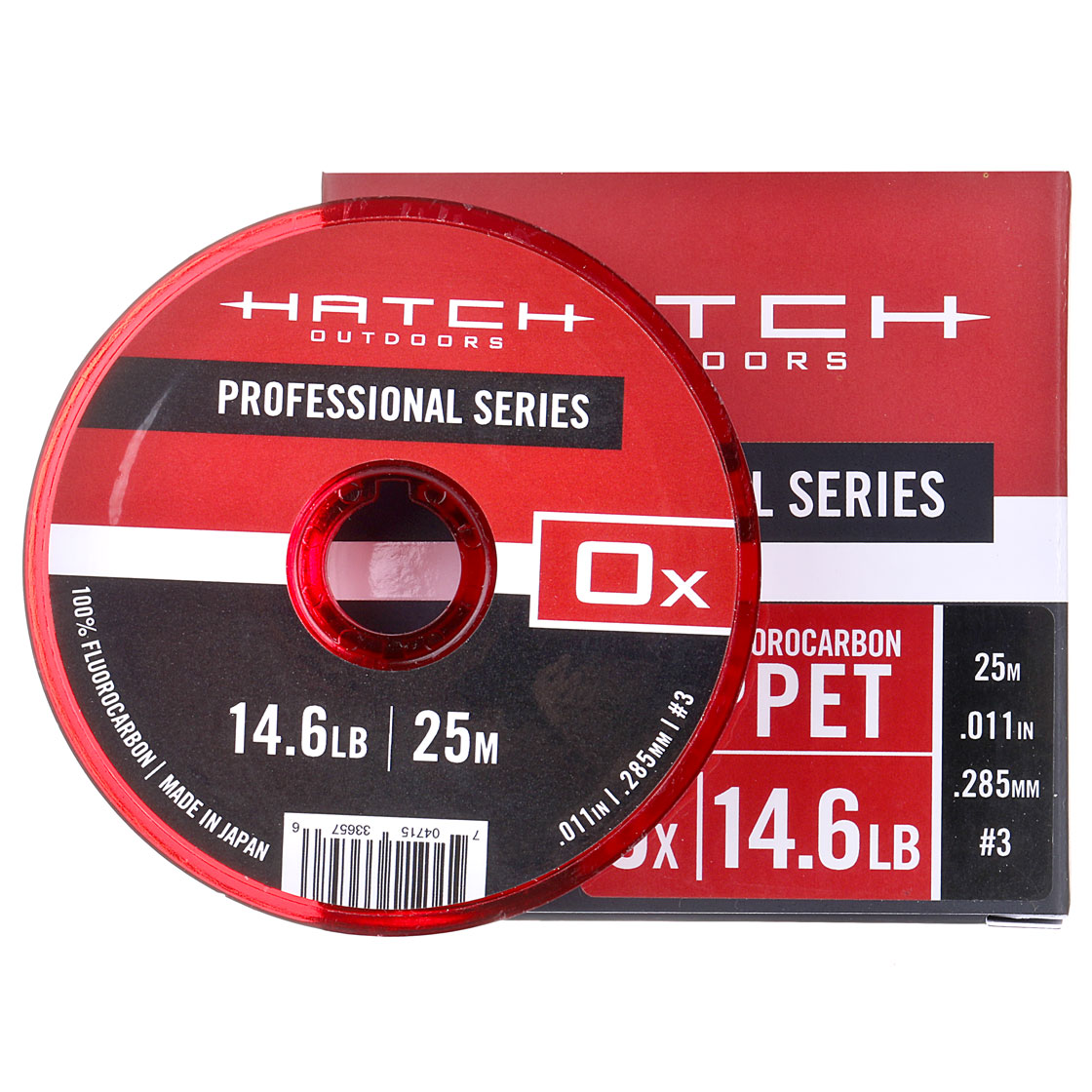 P-23195_Hatch-Professional-Series-Fluorocarbon-Tippet-Vorfachmaterial Hatch Professional Series Fluorocarbon Tippet Vorfachmaterial
