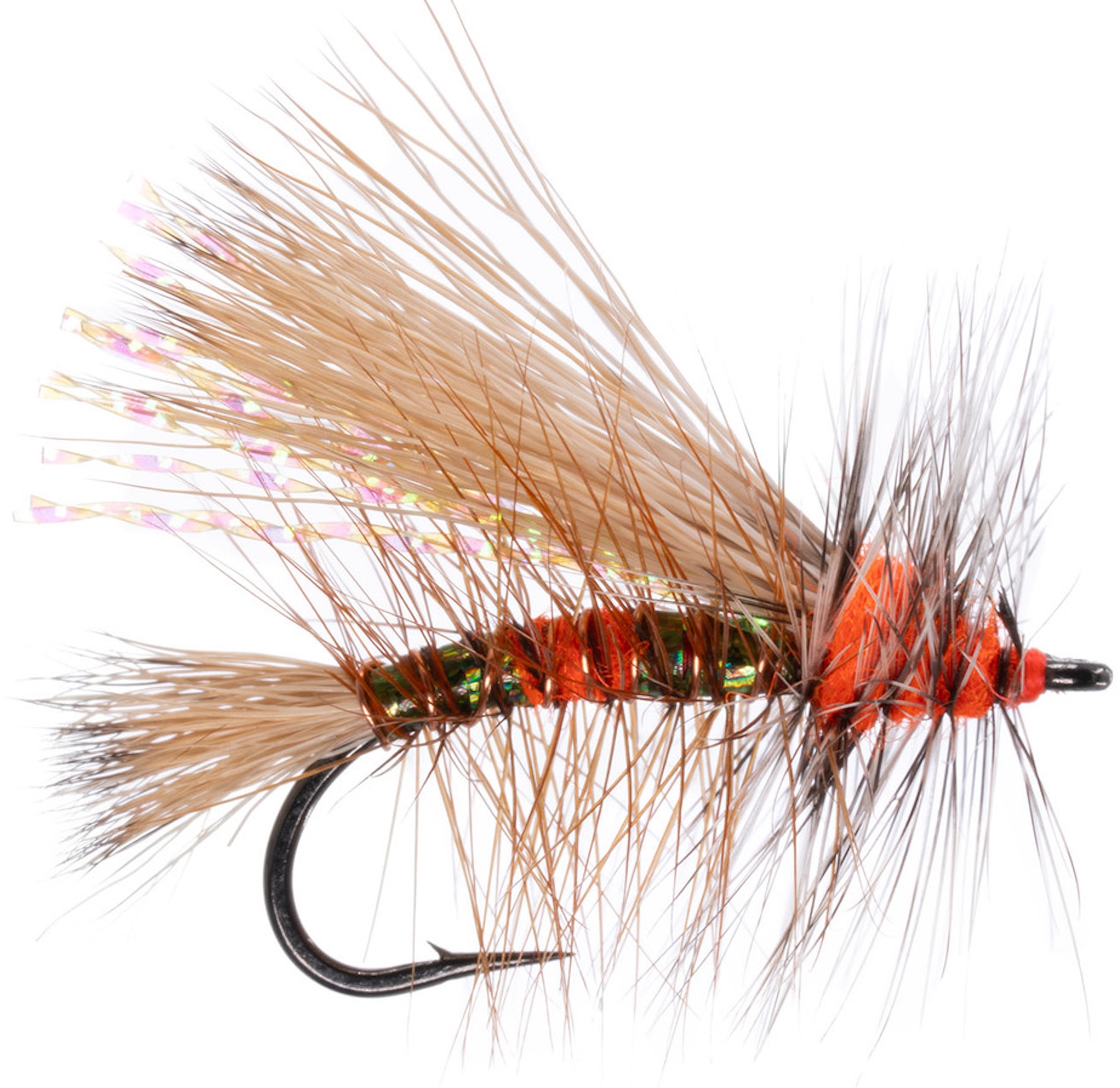 Umpqua Fly Naked Stimulator Kaufmann Royal #10 Trockenfliege