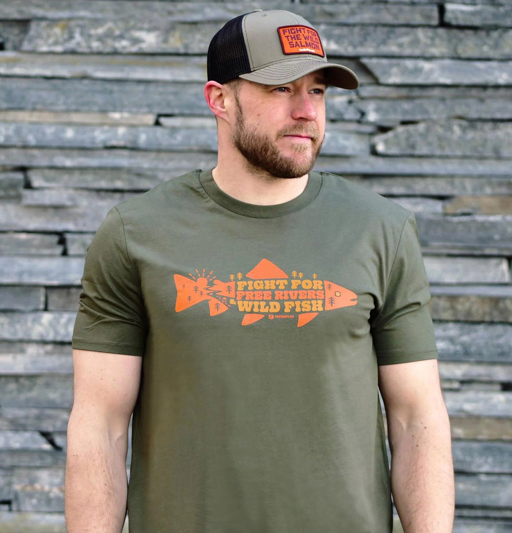 Froedin_Flies_Free_Rivers_TShirt_khaki_green_2