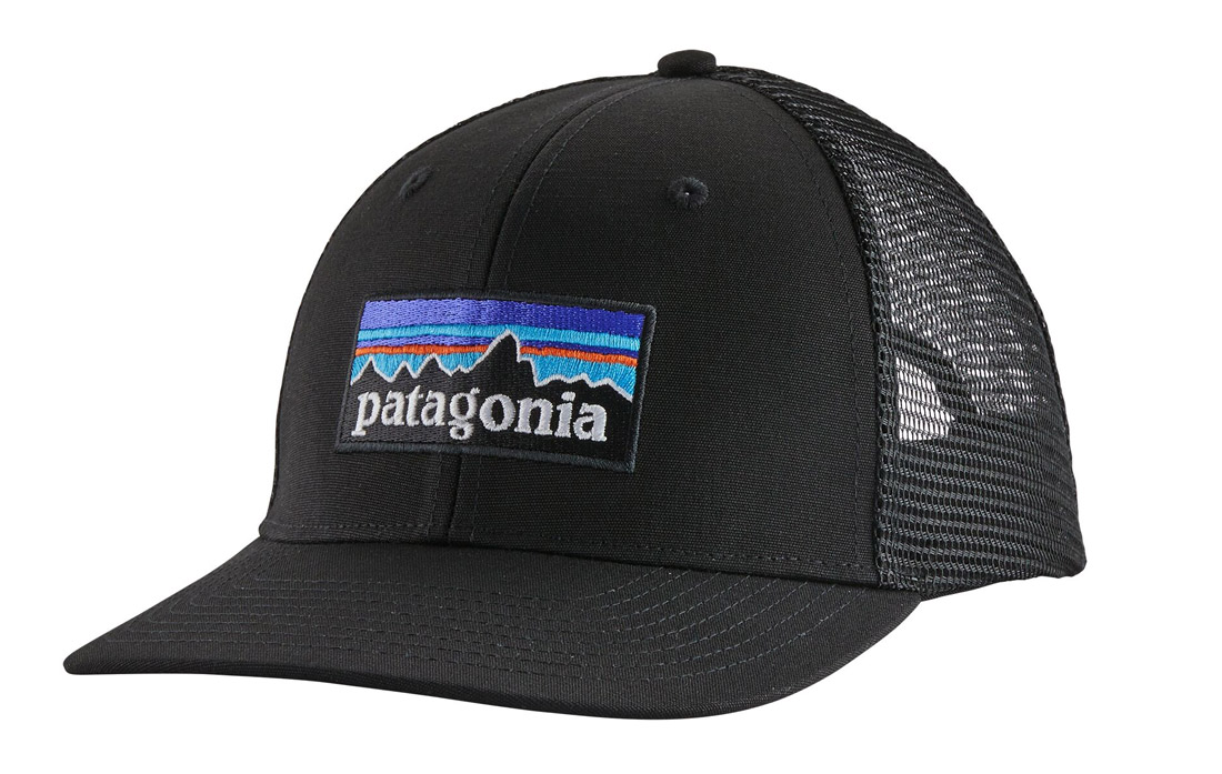 patagonia_p6_logo_trucker_blk Patagonia P-6 Logo Trucker Hat Kappe BLK