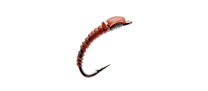 J:son Realistic Flies - Midge Larva red