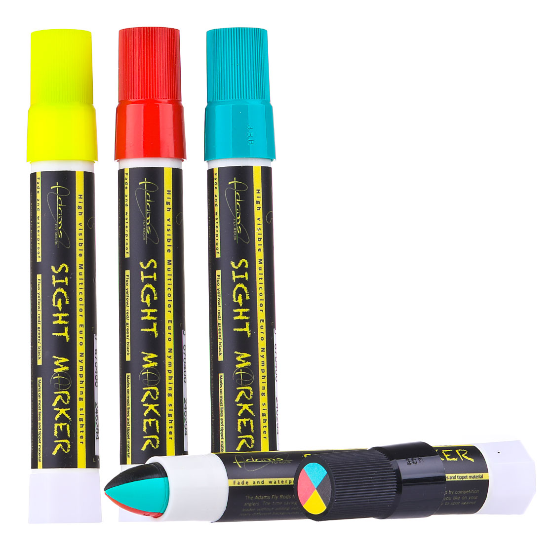 P-24448_Adams-Fly-Rods-Multicolor-Sight-Marker-Sighter-Sichthilfe Adams Fly Rods Multicolor Sight Marker Sighter Sichthilfe