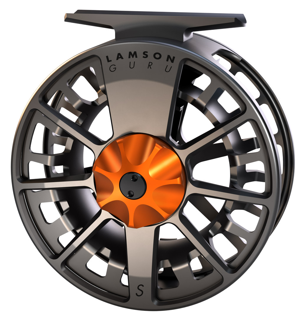 Lamson Guru S-Series Fliegenrolle blaze