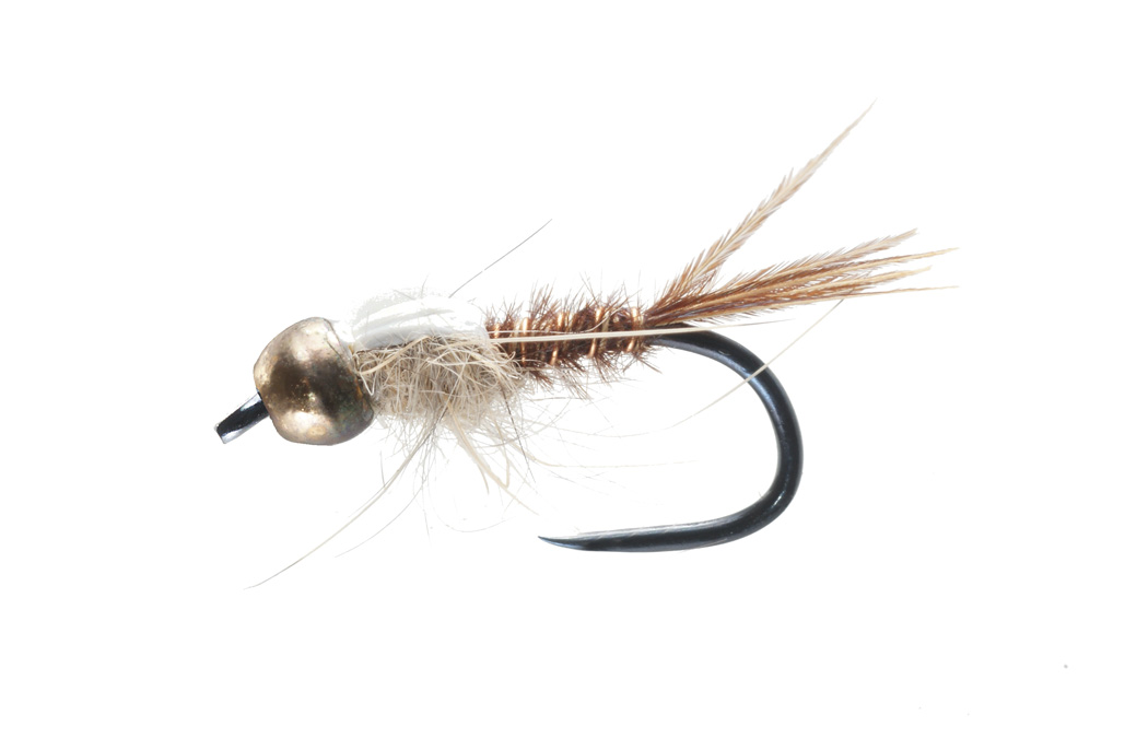 Soldarini Tungsten Nymphe - Pheasant Tail White Black
