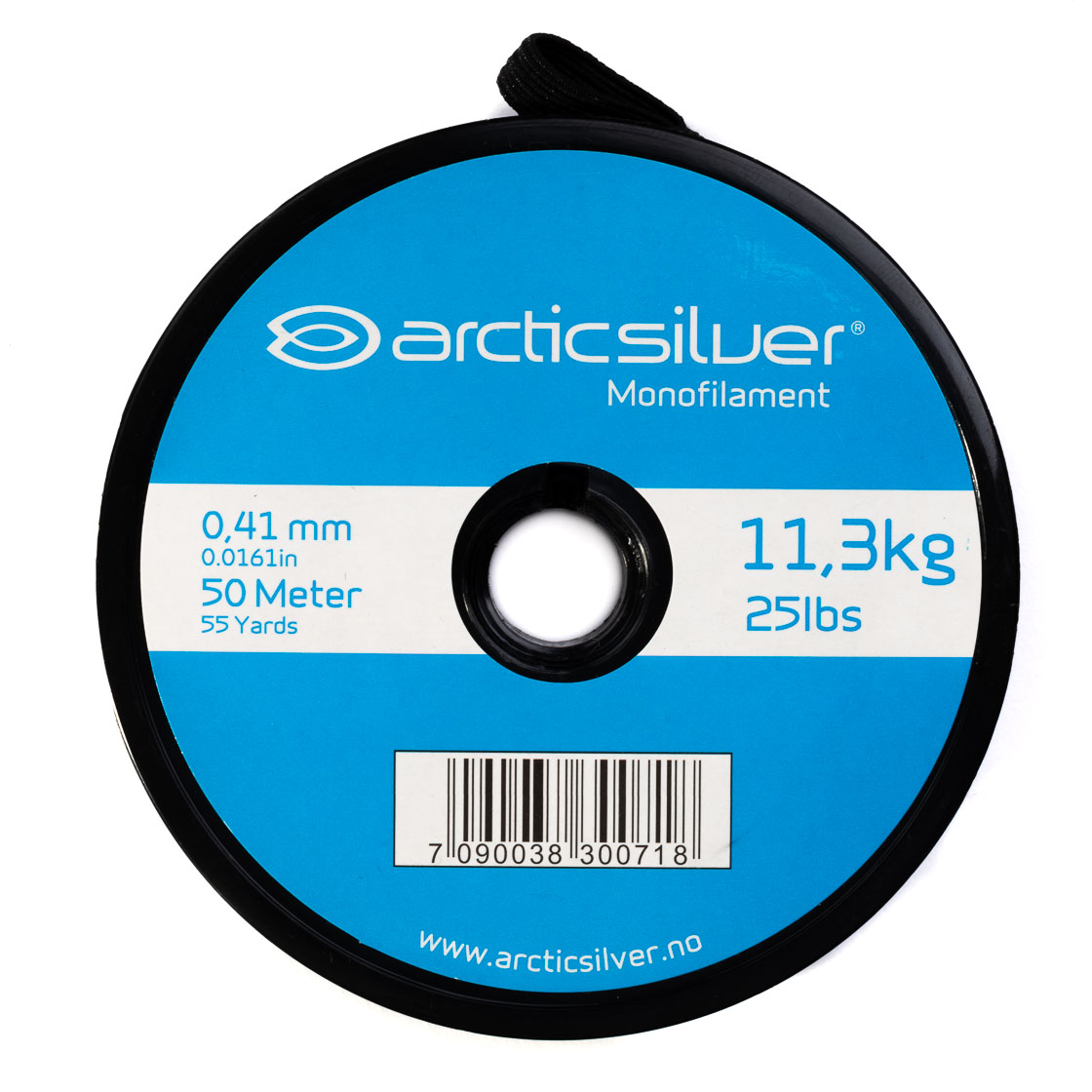 ArcticSilver Monofil Tippet auf Spule Vorfachmaterial