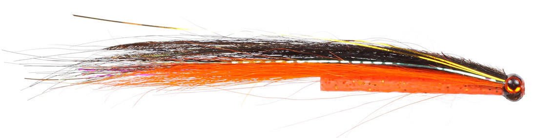 Guideline Tubenfliege - HKA Sunray Black & Orange