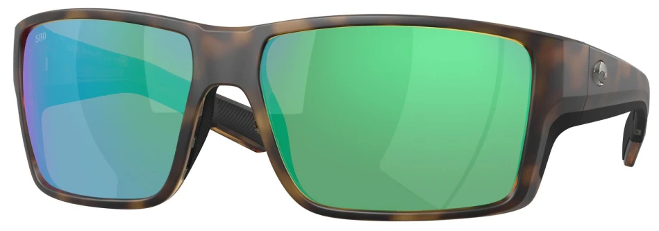 Costa Polarisationsbrille Reefton Pro Matte Tortoise (Green Mirror 580G)
