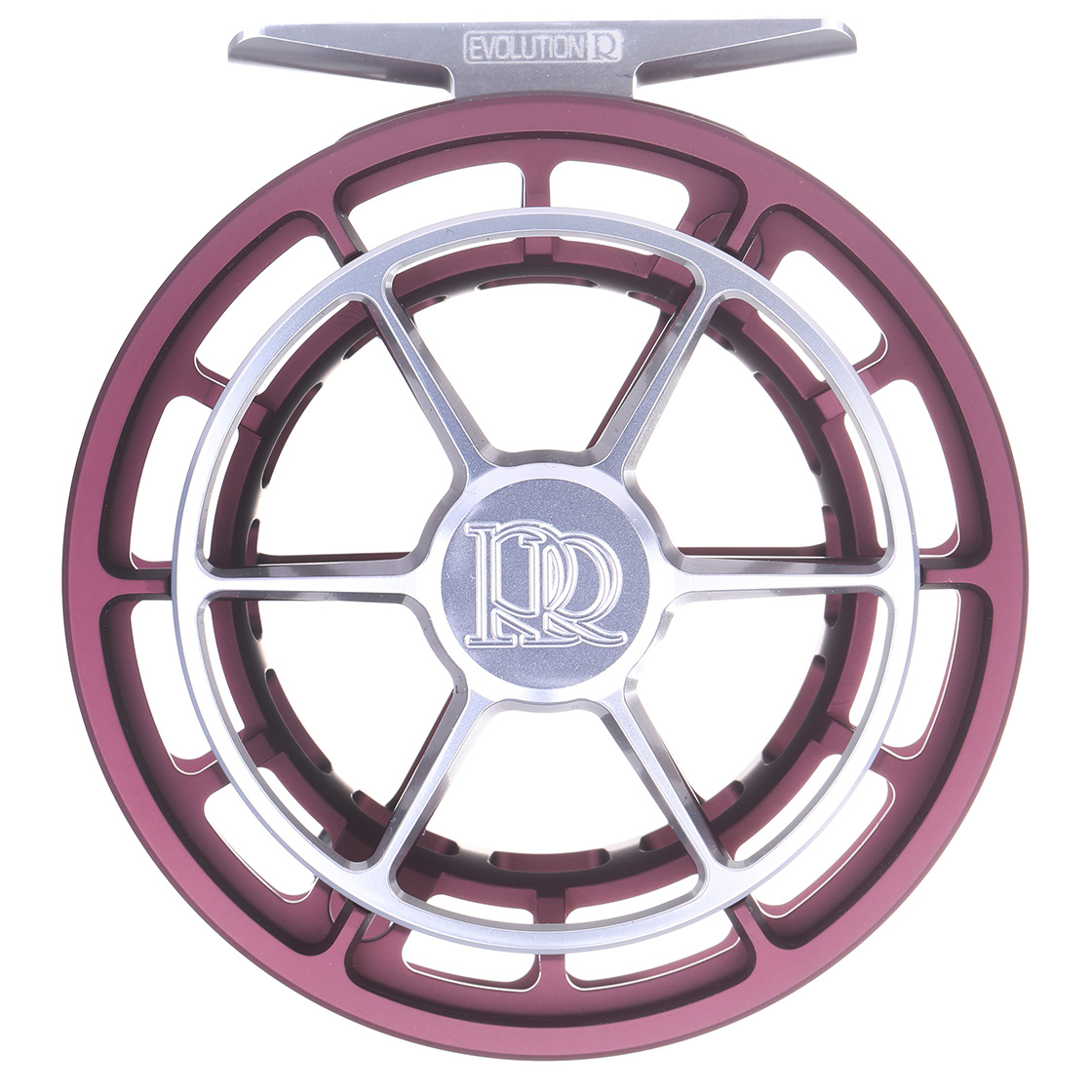 Ross Reels Evolution R Fliegenrolle matte merlot Ross Reels Evolution R Fliegenrolle matte merlot