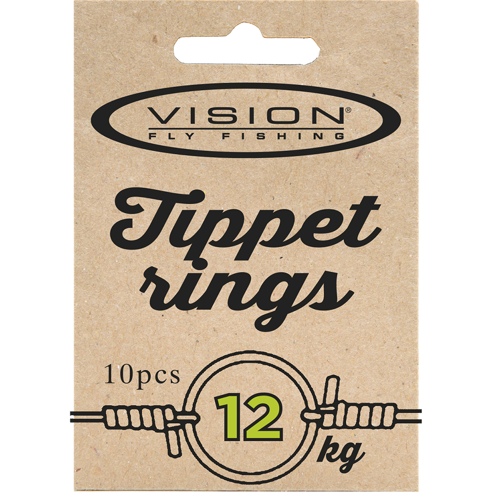 Vision Tippet Ringe Vorfachringe bzw. Pitzenbauerringe
