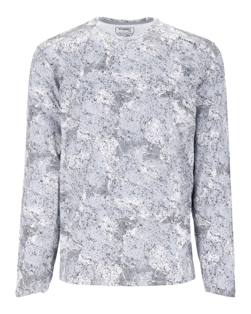 P-28383_Simms_SolarFlex_Crewneck_UPF50_UVSchutz_Shirt_Back_Eddy_White_1 Simms SolarFlex Crewneck UPF50 UV-Schutz Shirt Back Eddy White