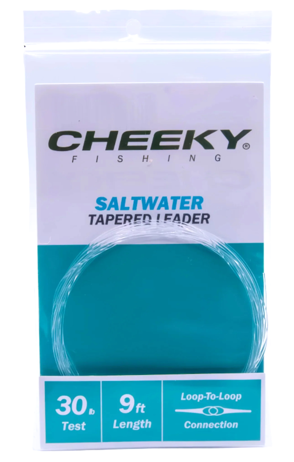 Cheeky Saltwater 9 ft Tapered Leader 3pc Pack Fliegenfischervorfach