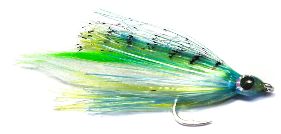 Fishient H2O Streamer - Flat n Fine Baitfish chartreuse