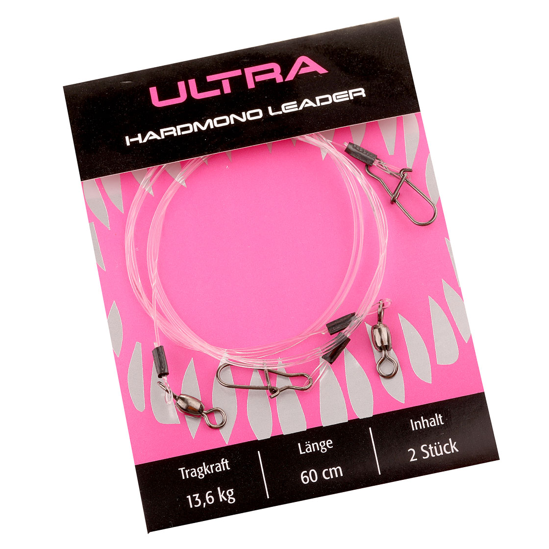 Climax Ultra Hard Mono Leader Vorfach 2er Pack