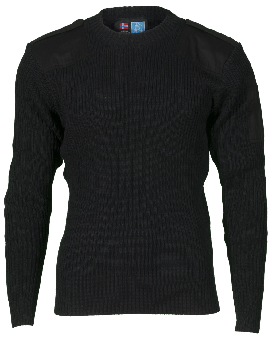 Bratens 100% Norway Nato Sweater Langarmshirt extra warm bla