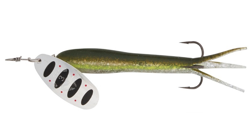 P-23730_Savage_Gear_Flying_Eel_Condom_Spinner_23g_GREEN_HIGHLANDER Green Highlander