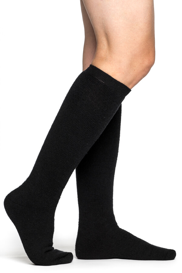 Woolpower-socks-knee-high-400-black Woolpower Socks Knee-High 400 Socken black