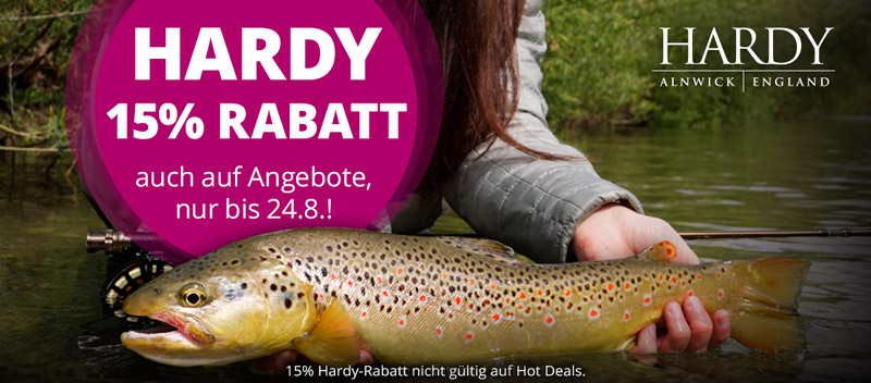 15% auf alles von HARDY bis 24.8.