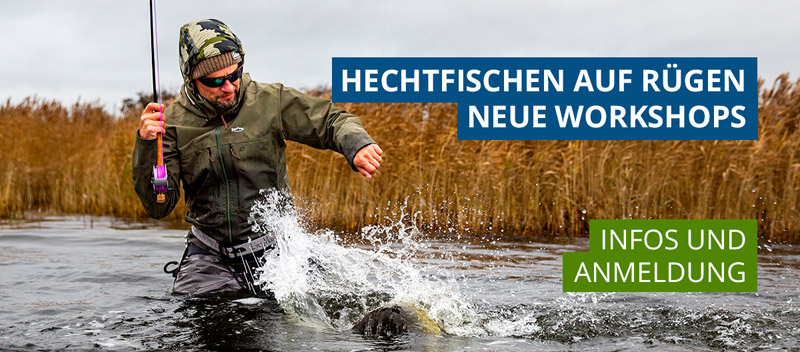Neue Kurse: Hechtfischen auf Rügen
