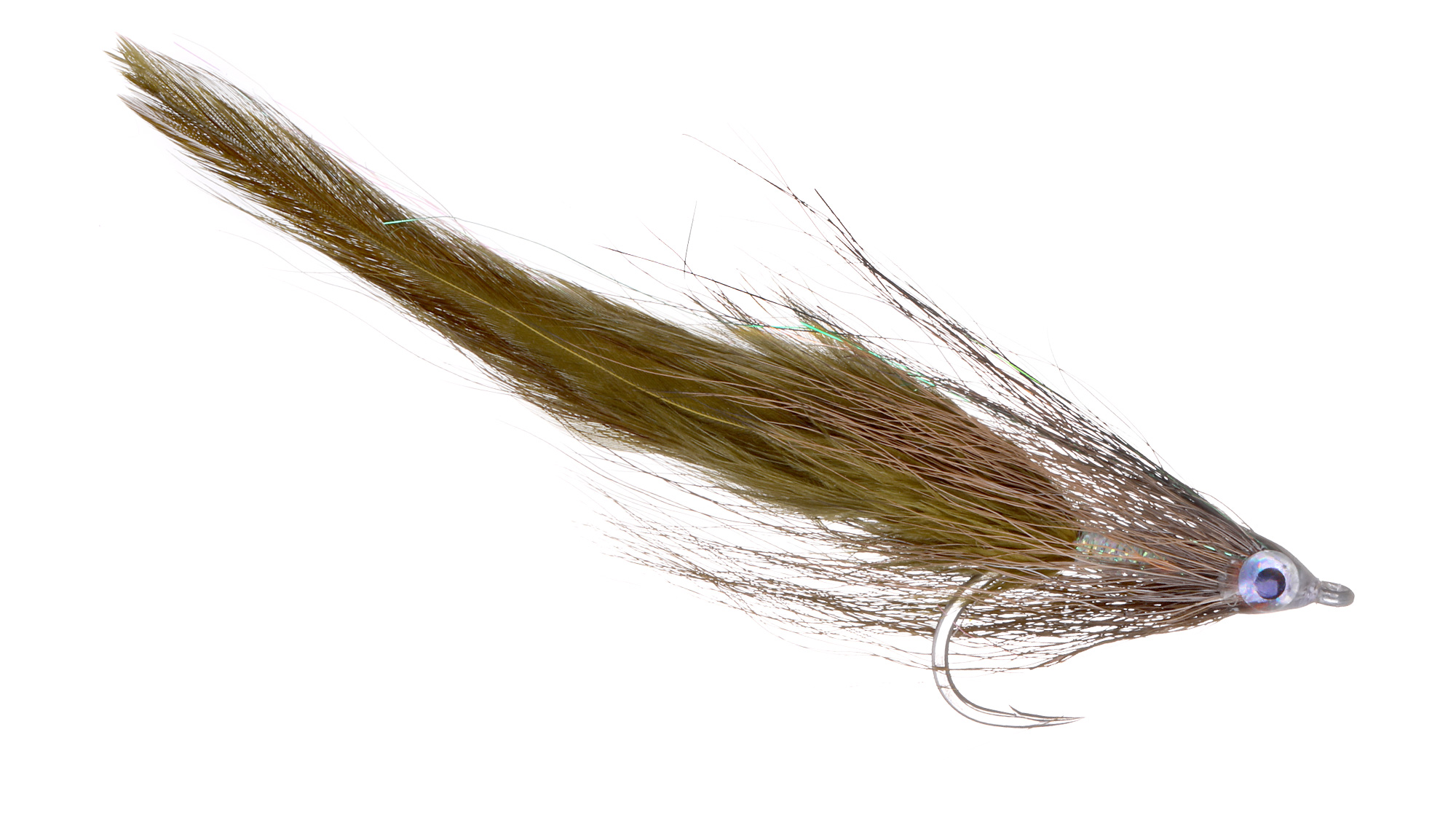 Fulling Mill Streamer Deceiver Olive and Brown #2/0