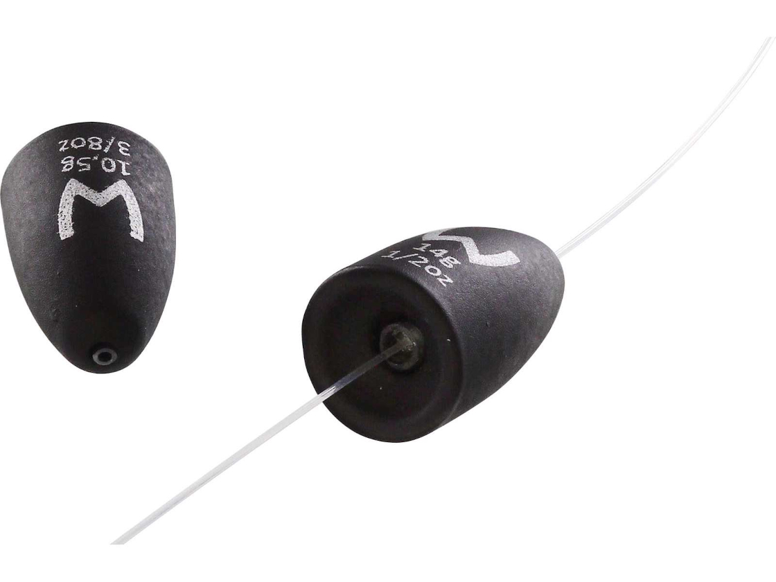 Westin Add-It Tungsten Bullet Weights Matte Black