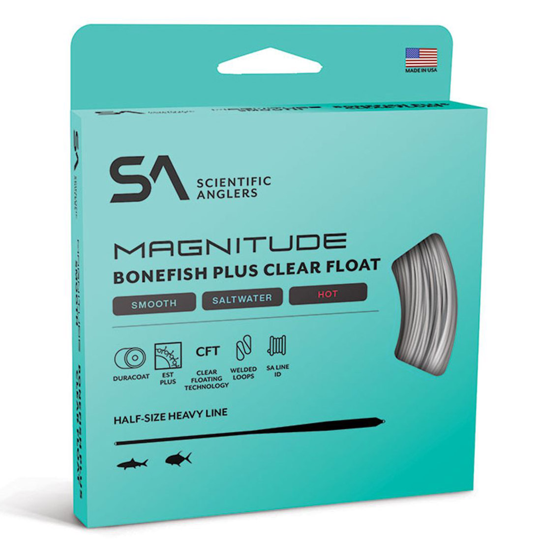 Scientific Anglers Magnitude Smooth Bonefish Plus Ivory/Clear Fliegenschnur