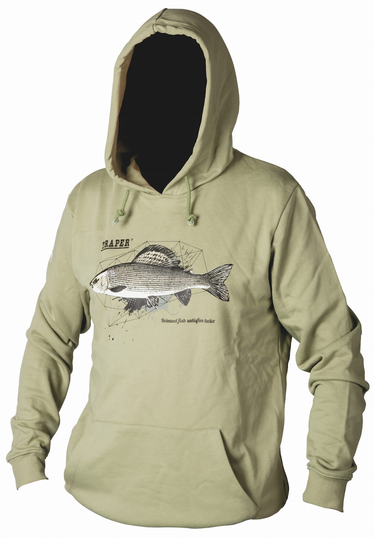 P-26469_Traper_Hoody_Grayling_Olive_ Traper Grayling Hoody olive green