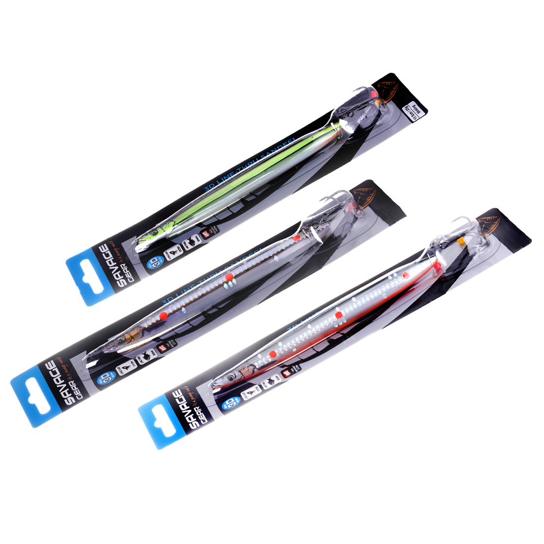 Savage Gear Line Thru Sandeel 12,5 cm - 19 g Limited Editon Hot Spots & Loose Scales Savage Gear Line Thru Sandeel 12,5 cm - 19 g Limited Editon Hot Spots & Loose Scales