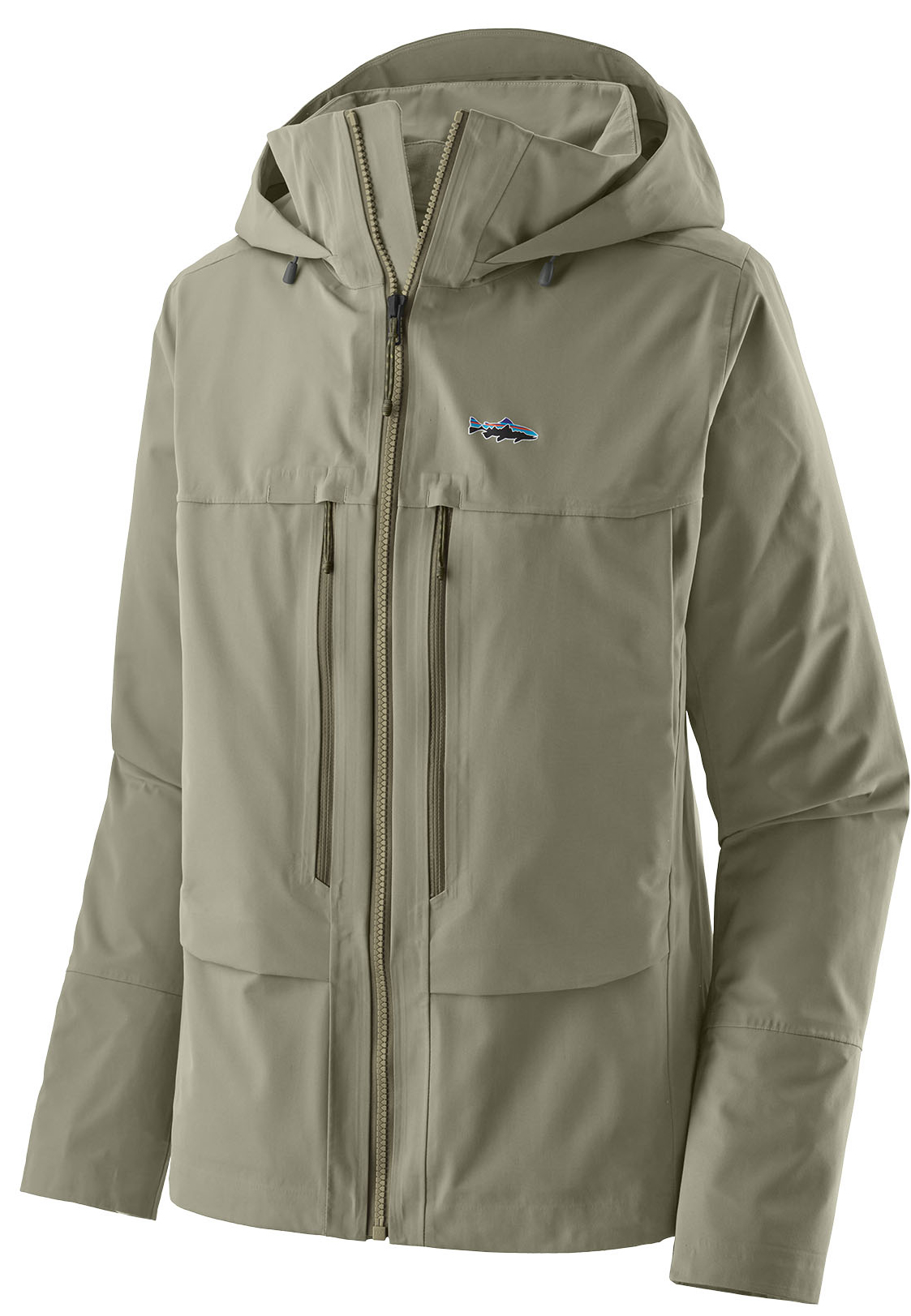 Patagonia W's Swiftcurrent Wading Jacket RVGN - River Rock Green