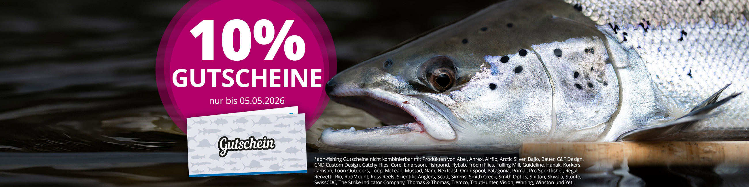 10% auf Gutscheine bis 5.5.