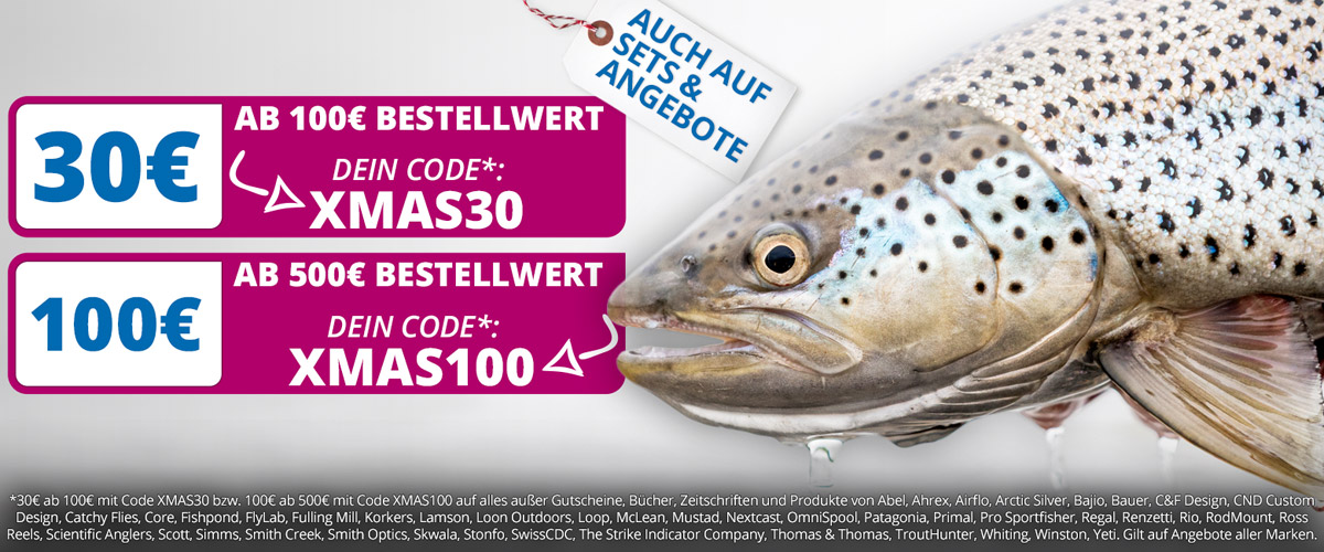 Zwei Gutschein-Codes: XMAS30 & XMAS100